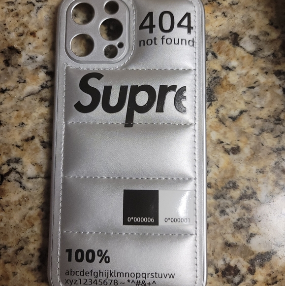 Supreme iPhone 12 pro max case